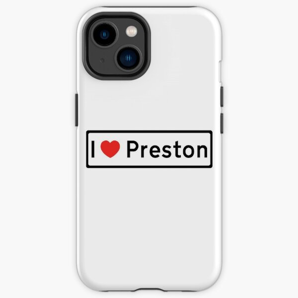 I Love Preston! iPhone Tough Case RB1207 product Offical preston Merch