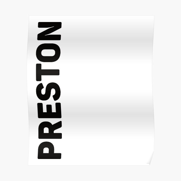 Preston Poster RB1207 product Offical preston Merch