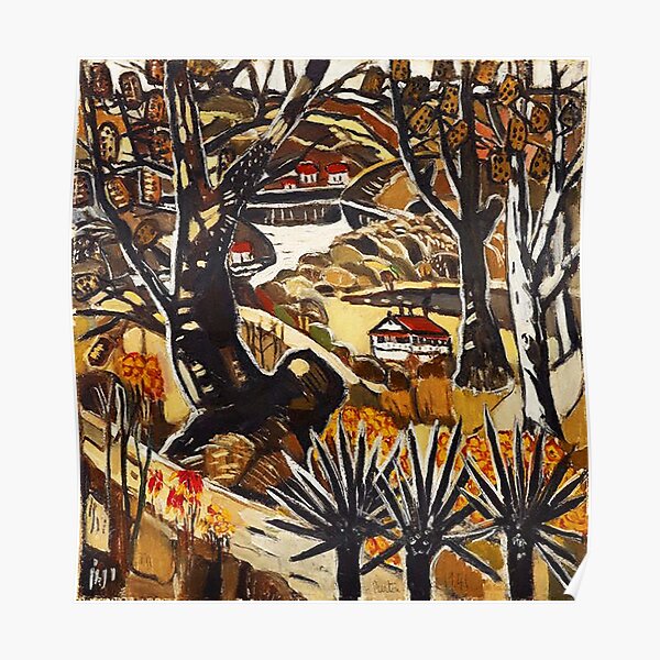 my town by Margaret Preston Poster RB1207 product Offical preston Merch