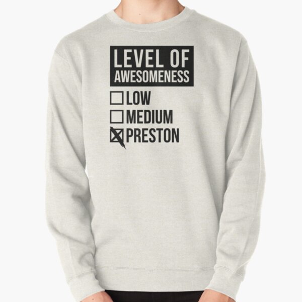Level Of Preston Pullover Sweatshirt RB1207 product Offical preston Merch