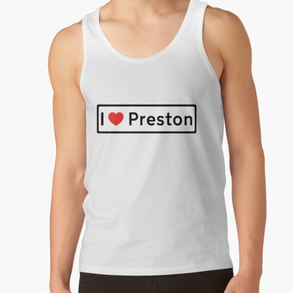I Love Preston! Tank Top RB1207 product Offical preston Merch