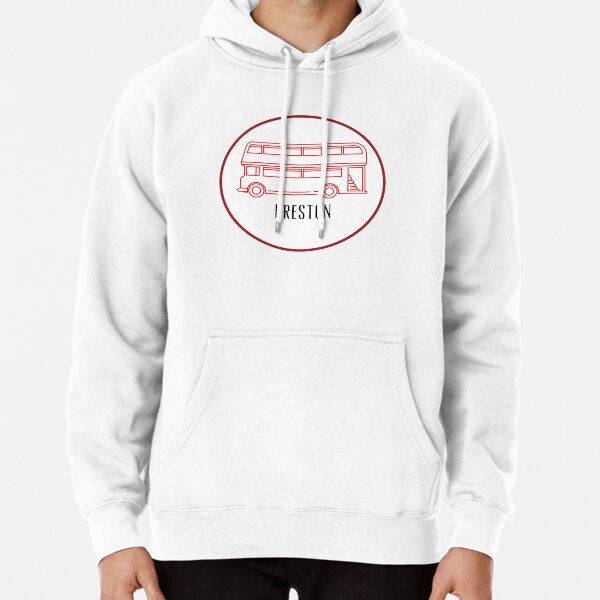 Preston Double Decker Bus Pullover Hoodie RB1207 product Offical preston Merch