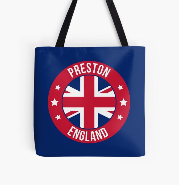 Carry Preston Everywhere, Circular Preston All Over Print Tote Bag RB1207 product Offical preston Merch