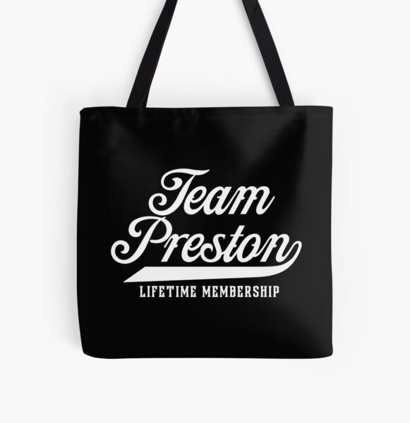 Team Preston Family Name All Over Print Tote Bag RB1207 product Offical preston Merch