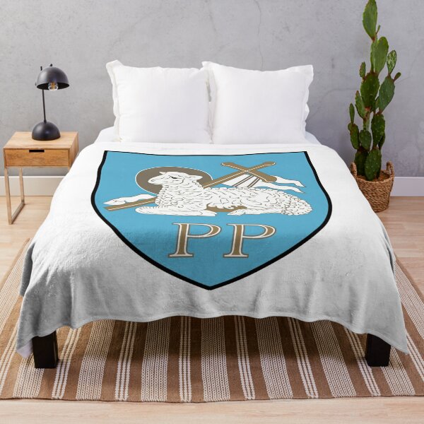 019_1 - PRESTON - COAT OF ARMS Throw Blanket RB1207 product Offical preston Merch