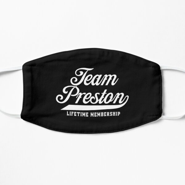 Team Preston Family Name Flat Mask RB1207 product Offical preston Merch